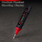 HABOTEST Digital Voltage Tester Pen HT91E+ LCD AC Voltage Detector 12-300V Live Neutral Wire Finder Flashlight  Electrical Tool