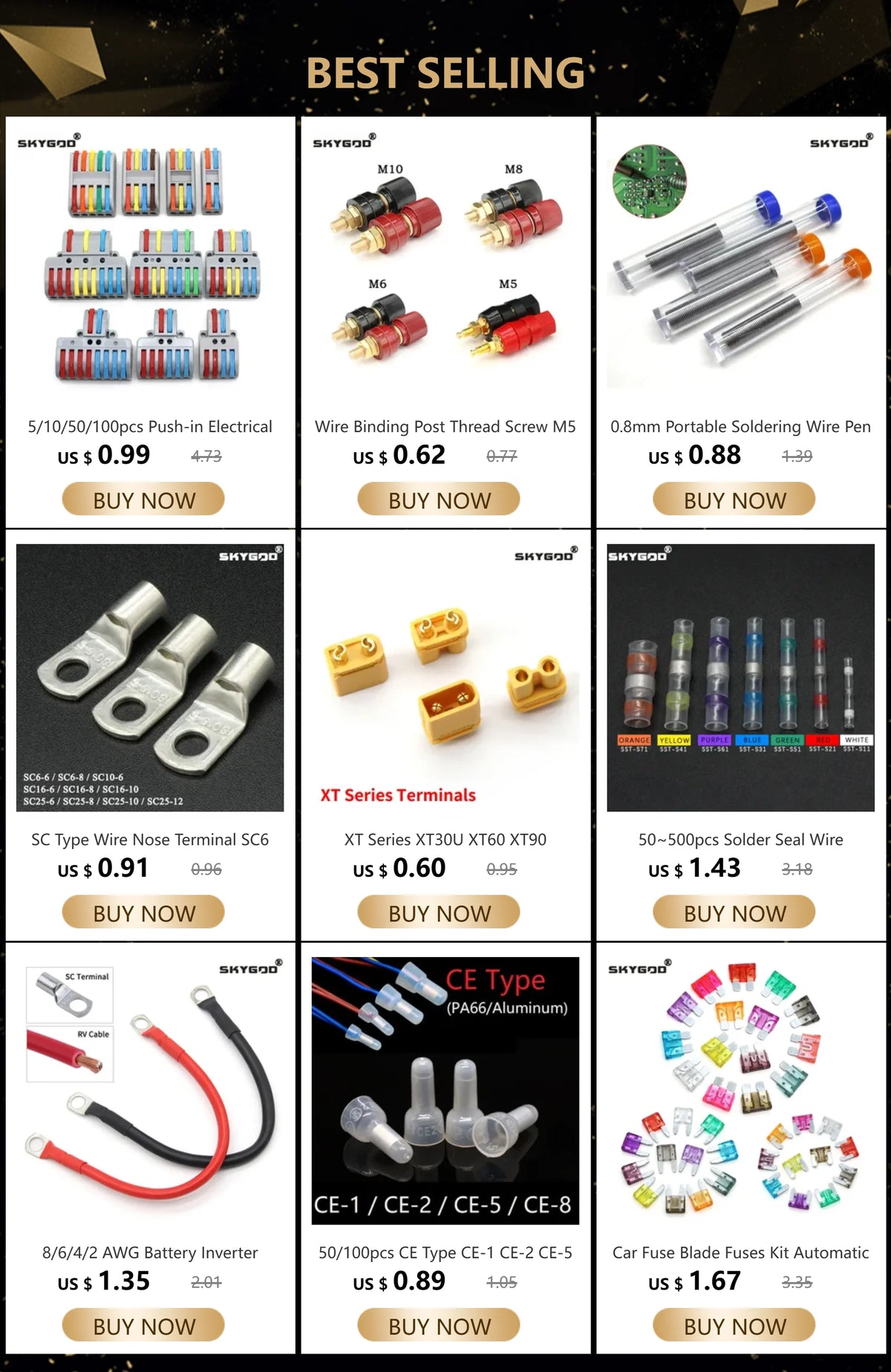 1~100pcs Quick Wire Connectors Universal Compact Splicing Wiring Cable Connection 0.08-4.0mm2 Push-in Conductor Terminal