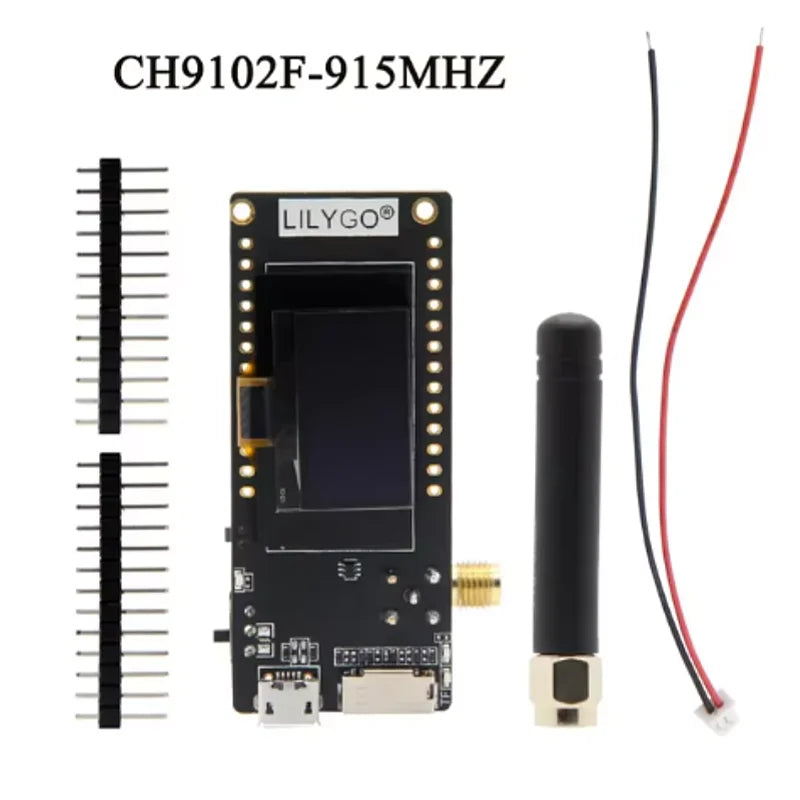 LILYGO® TTGO LoRa32 V2.1_1.6 Version 433/868/915Mhz ESP32 LoRa OLED 0.96 Inch SD Card Bluetooth WIFI Wireless Module ESP-32 SMA
