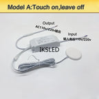 110-220V Penetrable Wood Touch Sensor Switch 110V 220V Dimmable Touch Sensor Switch Under Cabinet Parall