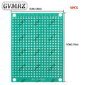 Single Sided Green PCB Prototype Board Universal Through Hole Perfboard for DIY Electronic Projects