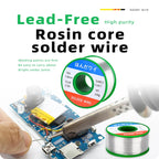 Sn99.3 Cu0.7 50G 100G Lead Free Solder Wire Tin 0.5/0.6/0.8/1.0mm Rosin Core Solder Welding Soldering Iron