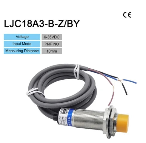LJC18A3-B-Z/BX Approach Sensor Cylindrical Capacitive Proximity Switch 10mm Detecting distance NPN/PNP NO/NC DC6-36V