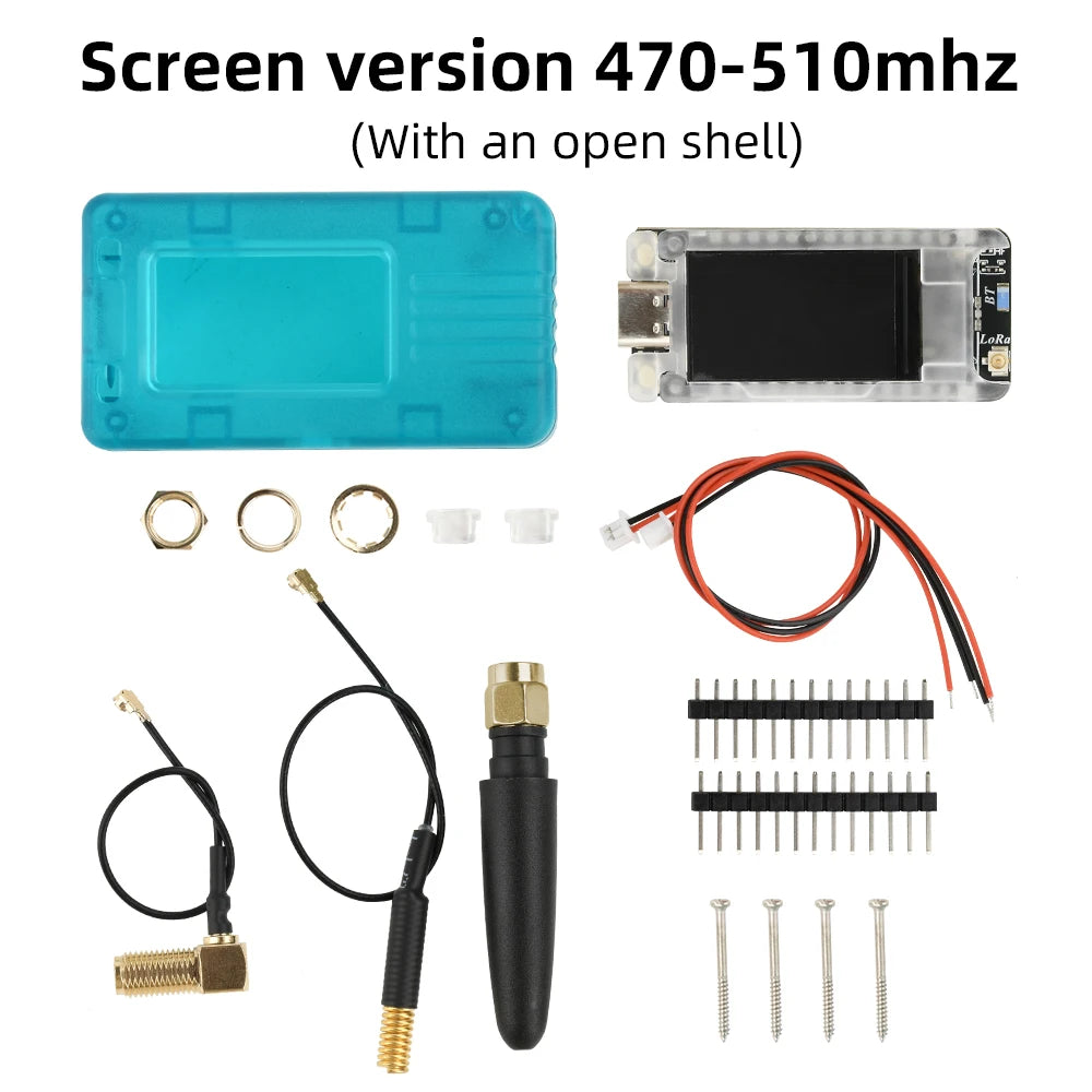 Mesh Node T114 MCU nRF52840 (Bluetooth) LoRa chip SX1262, supports LoRa and 5.0 Bluetooth 1.14-inch TFT-LCD Display Screen