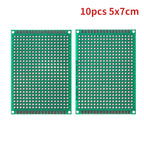 4PCS-40PCS Universal PCB Prototype Board Green Double Sided 2x8 3x7 4x6 5x7 7x9CM Protoboard Breadboard DIY Electronic Kit