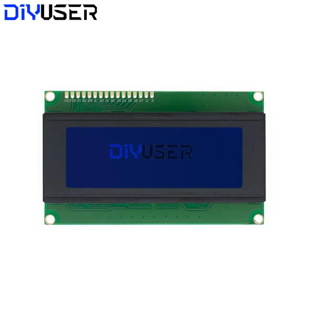LCD2004 20x4 Character LCD Display I2C Interface Blue/green Backlight , STM32, Raspberry Pi, Save Digital I/O Pins