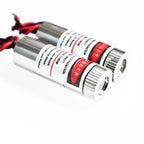Laser Diode 650nm 5mW Red Point / Line / Cross Laser Module Head Glass Lens Focusable Industrial Class