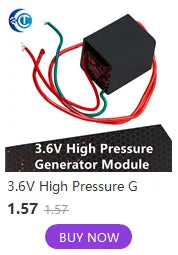 LiPo Battery Charging Protection Module, 5V 2.4A USB Type-C Boost Converter Power Supply Board