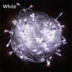 Holiday Outdoor 100 LED String Lights 10M 220V 110V Christmas Xmas Wedding Party Decorations Garland Lighting Christmas light