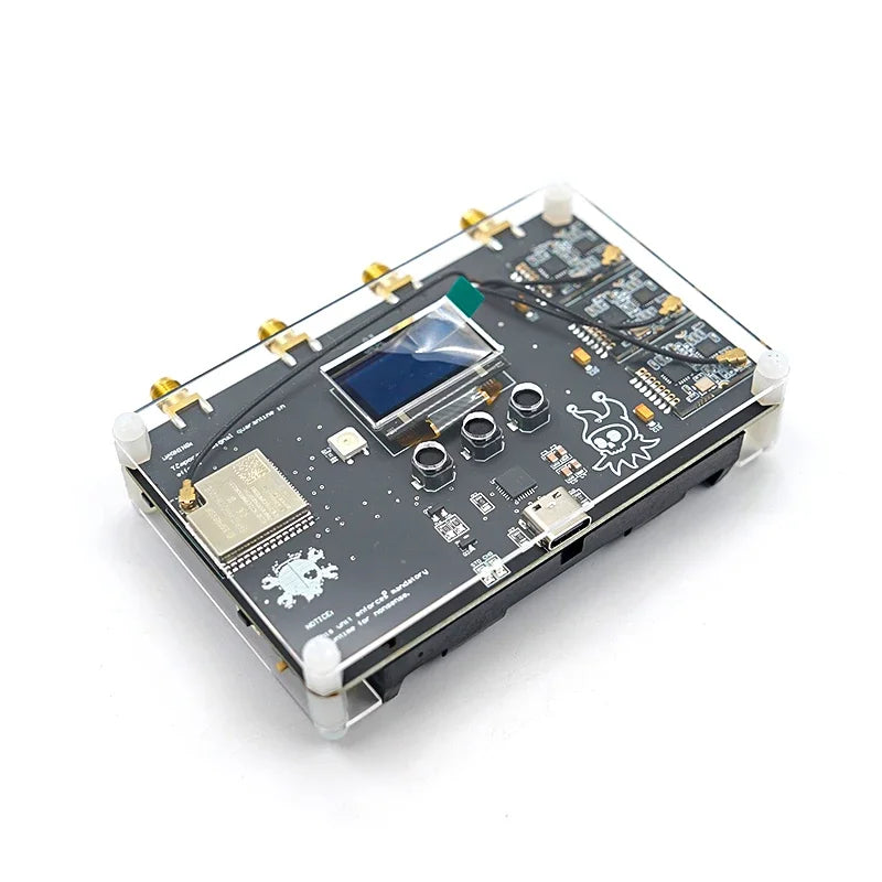 Finished RF CLOWN V2.0 ESP32 Wireless Kit, 3 NRF24L01 BLE Bluetooth, with OLED