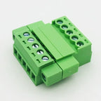 Solder-Free 15EDGRKP-3.81mm Plug-in Terminal Air Docking With Ear Screw Fixing 2EDGRKP 2P3P4P5P6P-24P Phoenix Terminal Connector