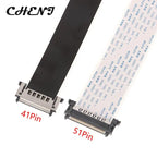 41/51Pin HDTV LCD LED Ribbon Cable 4K VBYONE FFC Screen Flex Cable Display Screen Connecting Wire