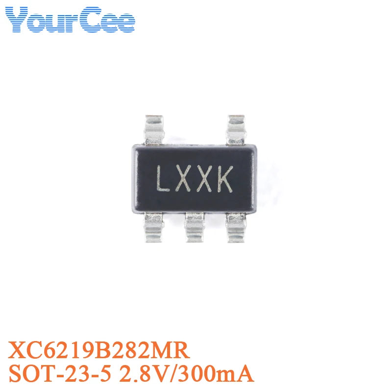 50pcs XC6206P332MR XC6206 XC6206P362MR XC6206P302MR XC6206P282MR XC6206P252MR XC6206P182MR SOT-23 Low Dropout Linear Regulator