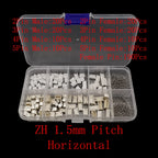 1Box SH 1.0/JST 1.25mm/ZH 1.5mm/PH 2.0mm/SM/SYP/XH 2.54mm/VH 3.96mm Pitch Male Female Housing Terminal Pin Header Wire Connector