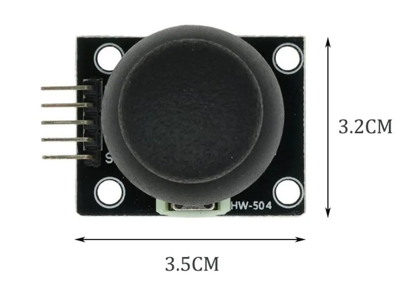 1/5/10pcs For Arduino Dual-axis XY Joystick Module Higher Quality PS2 Joystick Control Lever Sensor KY-023 Rated 4.9 /5