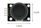 1/5/10pcs For Arduino Dual-axis XY Joystick Module Higher Quality PS2 Joystick Control Lever Sensor KY-023 Rated 4.9 /5