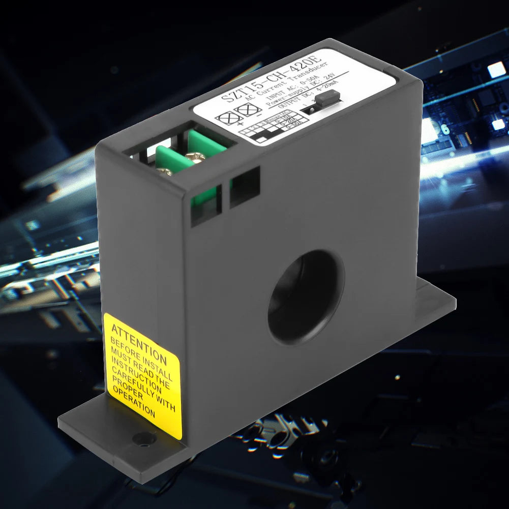 Current  SZT15-CH-420E Current Transducer Transmitter  Sensor AC Current Converter 0-50A