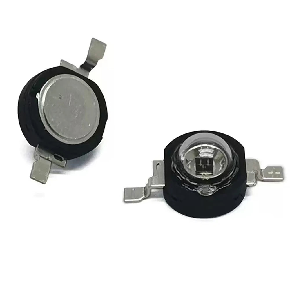 3Watt 3W High Power LED 850nm 940nm 730nm 60 90 120 Degree Infrared LED IR for Night Vision CCTV DIY