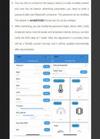 NRF52810 Beacon BLE4.2 4.0 Bluetooth Module Indoor Positioning Waterproof Long Range Programmable Tracker for IBeacon with Batte