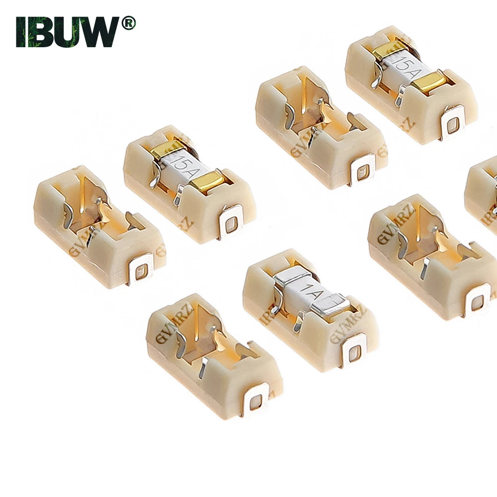 10PCS 500MA 750MA 3A 4A  0.75A 1808 SMD Fuse Fast Acting Surface Mount Fuses 5A 6.3A 10A 12A 15A for PCB Circuit Protection 0.5A
