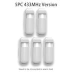 PGST Tuya ZigBee 433MHz Smart Life Home Security Protection PIR Infrared Motion Sensor Detector For House Alarm Security System