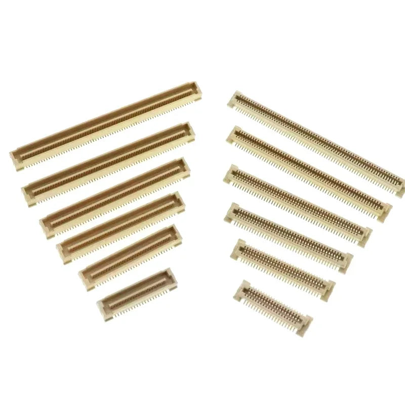 5pcs 0.80mm Pitch BTB Board-to-Board Connector 40-140Pin 5.0mm Height Surface Mount Stacking Receptacle