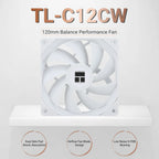 Thermalright 120mm Case Fan TL-C12C EXTREM/C12CW-S/C12C-S/C12CW/C12C CPU Cooling Fan ARGB 120mm High Performance Fan