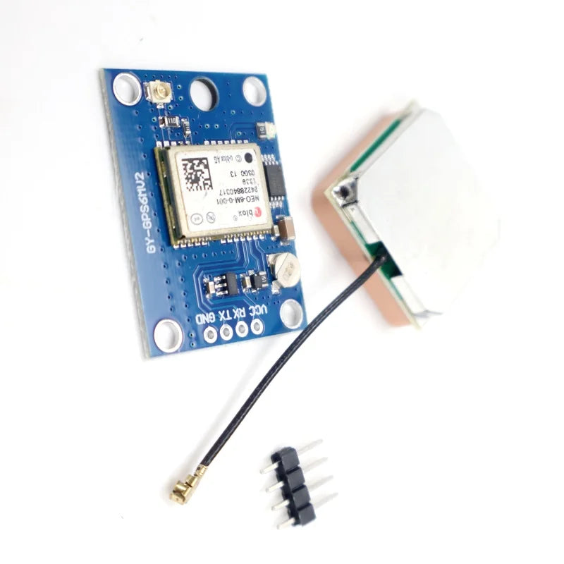 1 Pcs GY-NEO6MV2 NEO-6M GPS Module with 6M Antenna Flight Control EEPROM 3.3V-5V for Arduino APM2.5 DIY Electronics