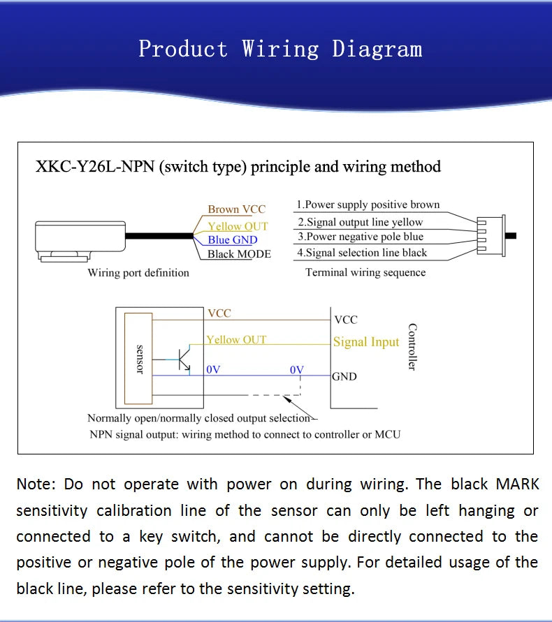 XKC-Y26L 3.3V Low Power Consumption Non-contact Water Level Sensor,Arduino MCU Compatible Liquid Sensor Level Switch