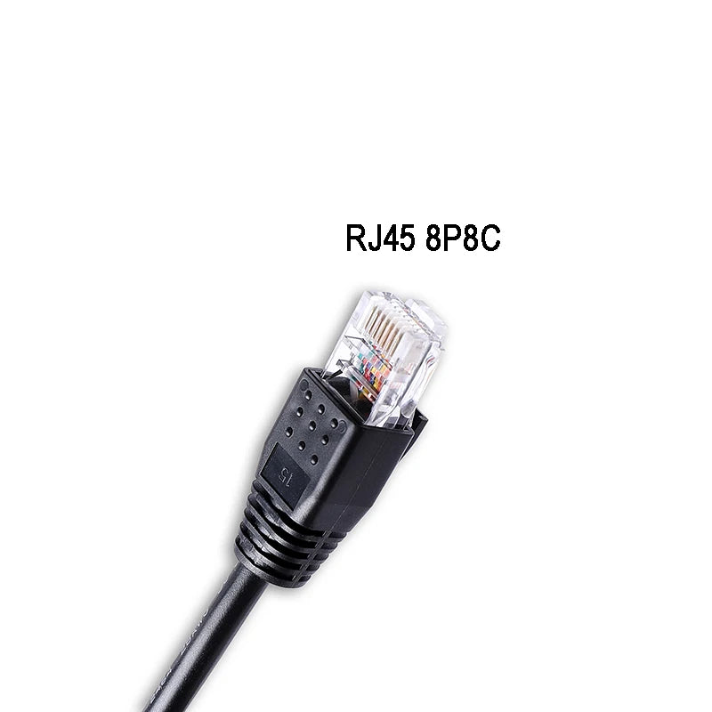 Compatible Delta IFD6500 RS485 to USB Converter Adapter FTDI USB to RJ45 RS485 Communication Cable for Delta IABU PLC