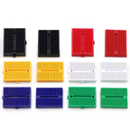 2PCS SYB-170 Mini Solderless Prototype Experiment Test Small Breadboard Kit With 170 Tie Points Plus Adhesive Back 35*46*8mm