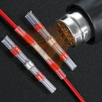 Waterproof Solder Seal Wire Connectors Kit, Heat Shrink Butt Connectors with Insulated Ring for Auto Boat Truck Wiring
