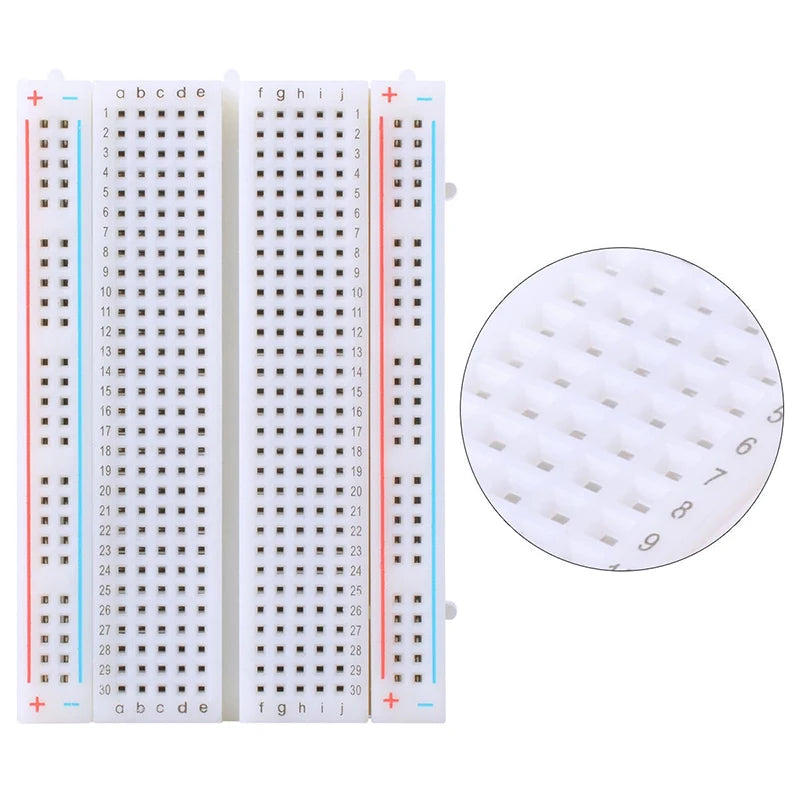 MB102 Breadboard Prototype PCB 830/400/SYB-170/ZY-55 Holes Breadboard&Jump line Universal Test For Arduino Breadboard Projects