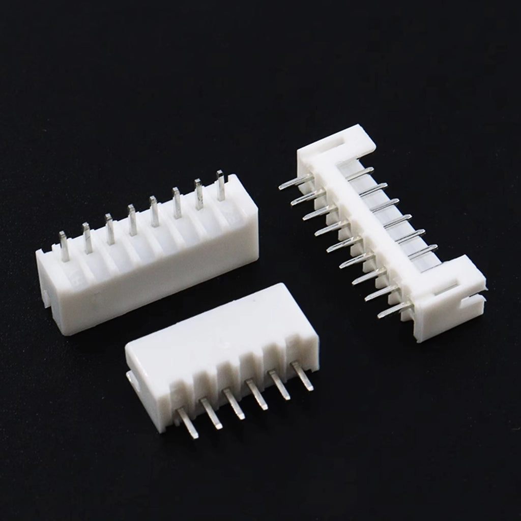 50pcs JST PH2.0 2mm Connectors Leads PH 2.0 2P 3P 4P 5P 6P 7P 8P 9P 10P 11P 12 pin Header 2.0mm male material PH-A straight pins