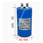 CBB65 full-automatic washing machine start capacitance 450V 8.5UF 10UF 12UF 13UF 15UF 16UF Single insert