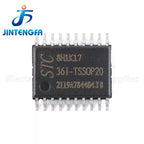 5PCS STC STC8H1K17 STC8H1K17-36I-TSSOP20 1T 8051 Microprocessor Microcontroller MCU IC Chip Brand New Authentic