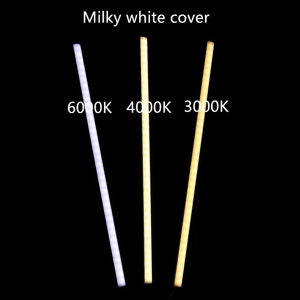 LED aluminum rigid light bar DC12V 50CM 20 inch U/V-shape 5730 36LEDs LED aluminum channel Home decoration lighting