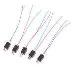 5Pcs 4*8mm 3V Mini DC Coreless Vibration Motors with Eccentric Wheels, for DIY Toys and Massagers