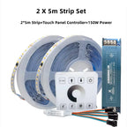 Running Water Flowing LED Strip Light WS2811 SMD2835 Flexible Linear Lamp Set DC24 Horse Race Pixel Addressable