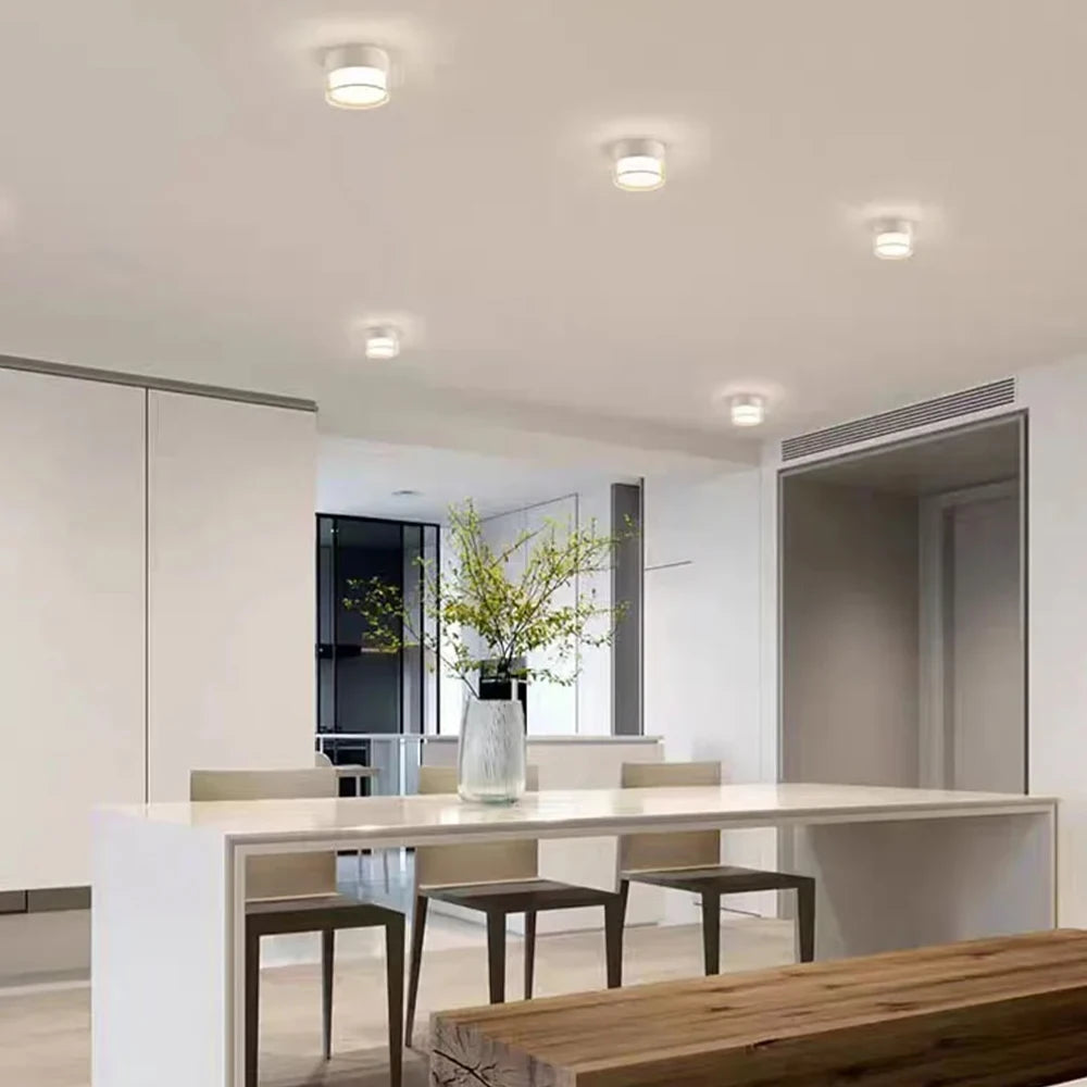 Led Surface Downlight 3CCT Tuya Bluetooth/ Zigbee Matter Fixtures Lighting Indoor Smart Lamp Lighting