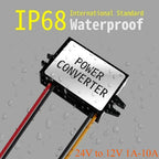 24V to 12V 1A-10A Step Down Converter Adaptive DC to DC Buck Converter Transformer Module Regulator Car Power Supply Module
