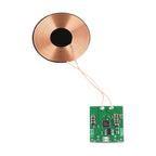 5W Wireless Charging Module PCBA Module Small Coil Lithium Battery Charging Built-in 3.7V Lithium Battery Modification Scheme