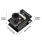ESP32-S3-CAM WiFi Bluetooth Development Board Module Featuring the ESP32-S3-WROOM-1 N16R8 Module