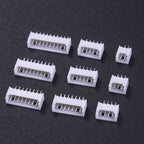 20PCS  1.25 1.25mm with lock Connector Socket Pin Header Vertical Horizontal JST Housing terminal  2P 3P 4P 5P 6P 7P 8P 9P 10PIN
