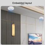 3 Inch 10W Wall Ceiling Speakers 8 ohm Impedance Full Range Stereo Sound Embedded Passive Speakers Home Background Music System