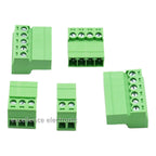 5/10PCS Aerial Butt Welding Type 15EDGRK-3.5mm 3.81mm Plug-in Terminal Block 3.5mm 3.81mm Pitch 2/3/4/5/6/7-12P Female Socket