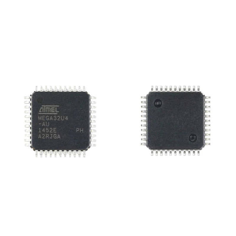 10Pcs/1pc ATMEGA32U4-AUR ATMEGA32U4-AU ATMEGA32U4 MEGA32U4-AU TQFP-44 Microcontroller AVR 32KB Flash Memory USB MCU Chip IC