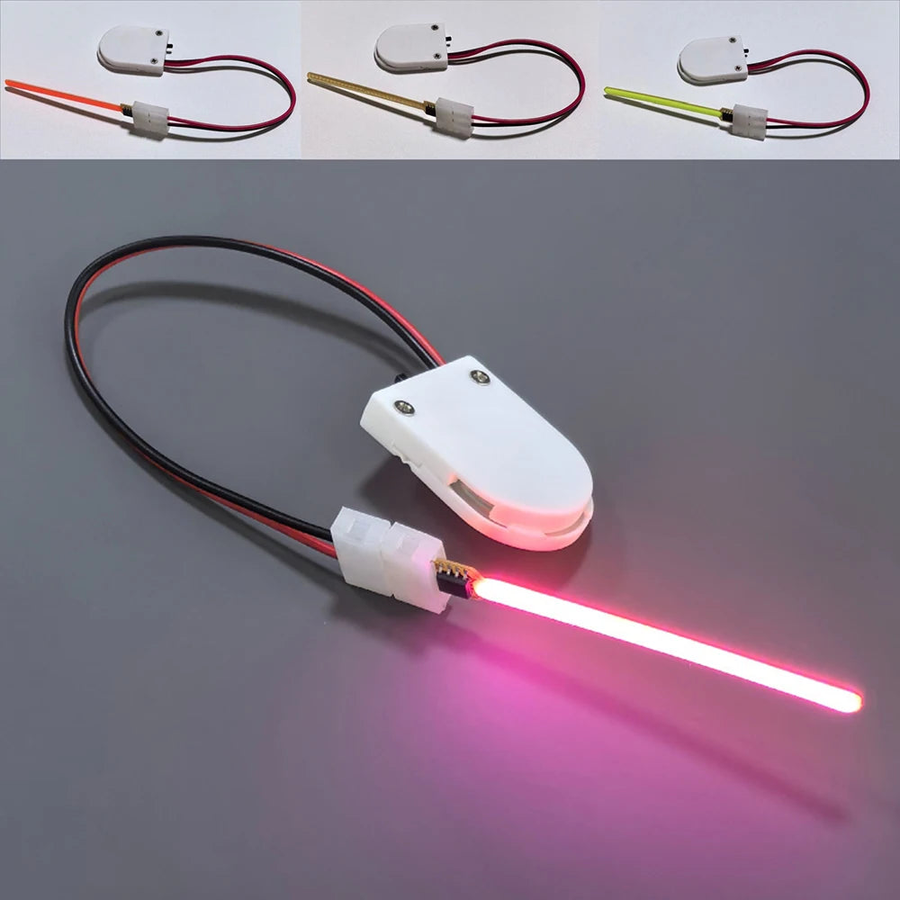 3V Battery Box COB LED Meteor Shower Flexible Filament 40mm 59mm 70mm 1pc Flowing Light for DIY Edison Bulbs Vintage Decoration