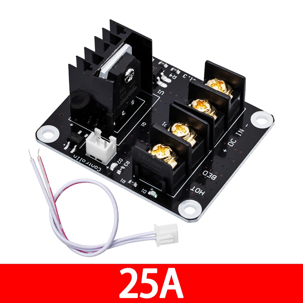 3D Printer Heated Bed Power Module High Current 25A 30A MOSFET Upgrade RAMPS 1.4