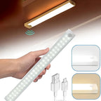 New Cabinet Light, Wireless Motion Sensor LED Light , Rechargeable Magnetic Night Light For Hallway, Kitchen, Wardrobe